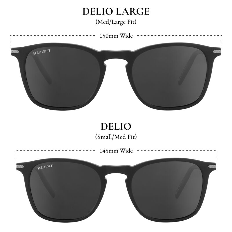 DELIO LARGE, Black-Mineral Polarized 555nm Cat 3 to 3, hi-res image number null